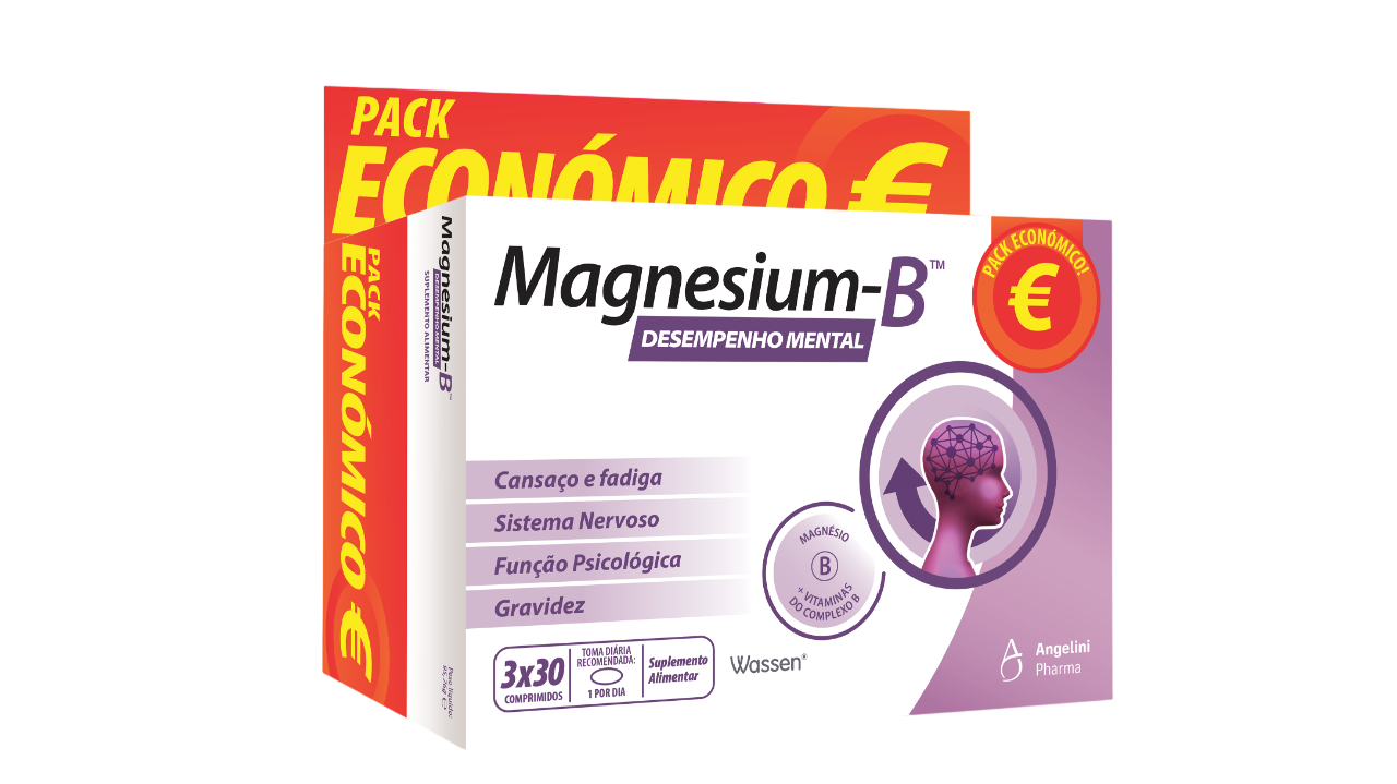 Magnesium-B Compr 30x3 Pack Económico