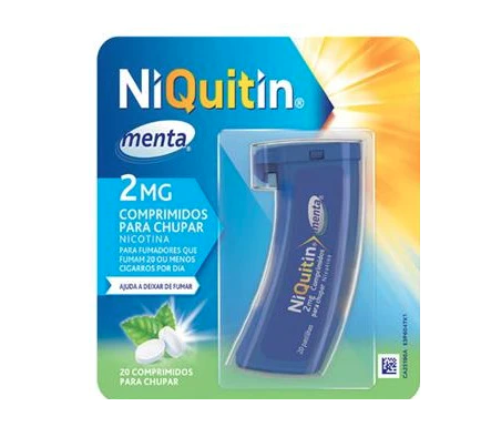 Niquitin Menta 2,0 Mg X 20 Comprimidos Para Chupar