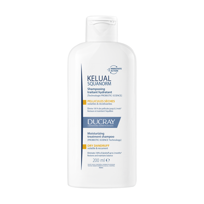 Ducray Kelual Squanorm Champô Anti-Caspa Seca 200ml