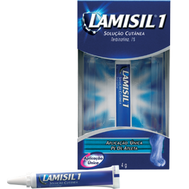 Lamisil 1, 10 Mg/G Solução Cutânea - 4ml