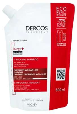 Dercos Estimulante Champô Eco Pack - 500ml