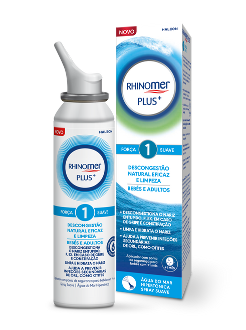 Rhinomer Plus+ Spray Nasal Força 1 - 125ml