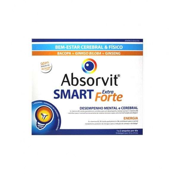Absorvit Smart Extra Forte Ampolas 10ml x30