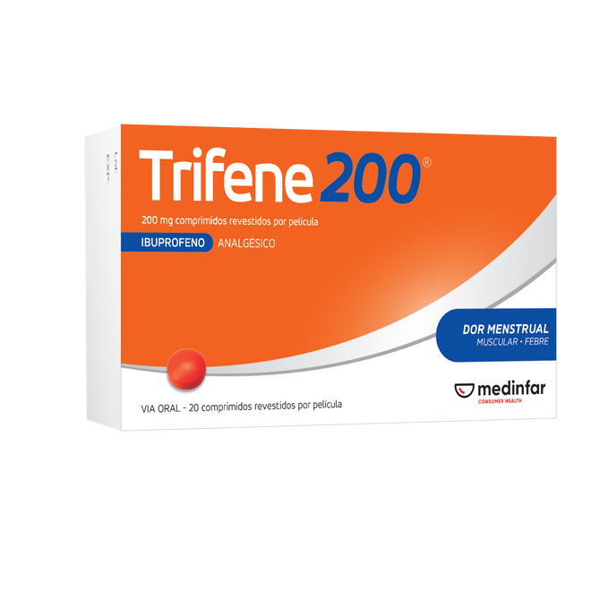 Trifene, 200 mg (x20 comprimidos revestidos)