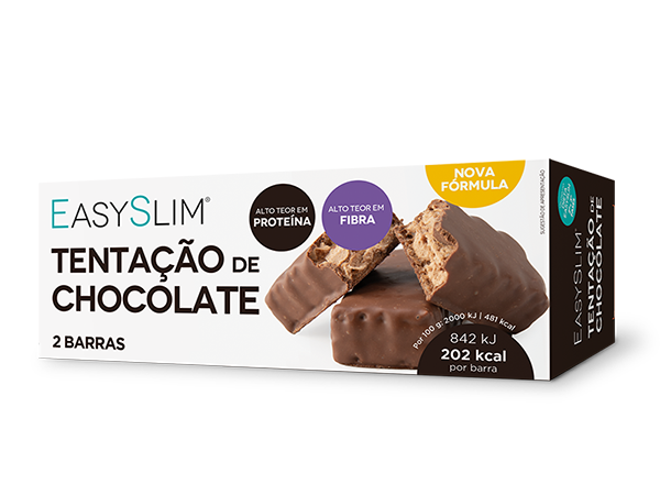 EasySlim Barras Tentação de Chocolate 48,7G X2