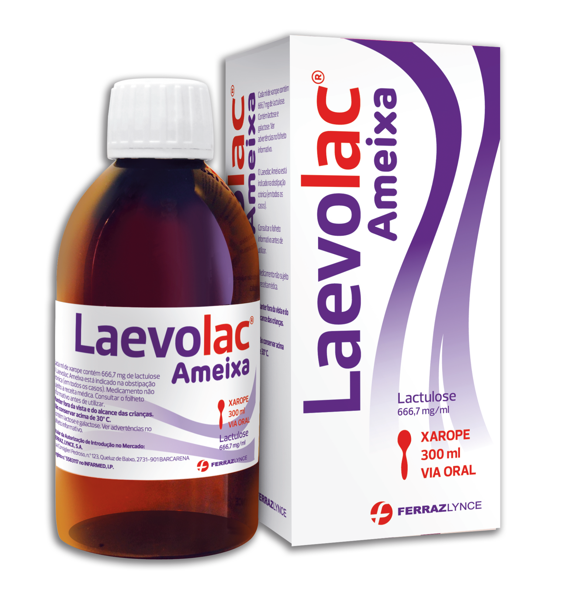 Laevolac Ameixa Xarope 300ml