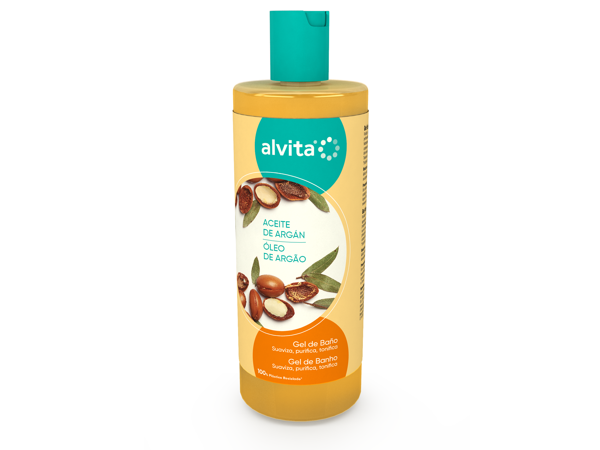 Alvita Gel de Banho Óleo de Argão 750ml 