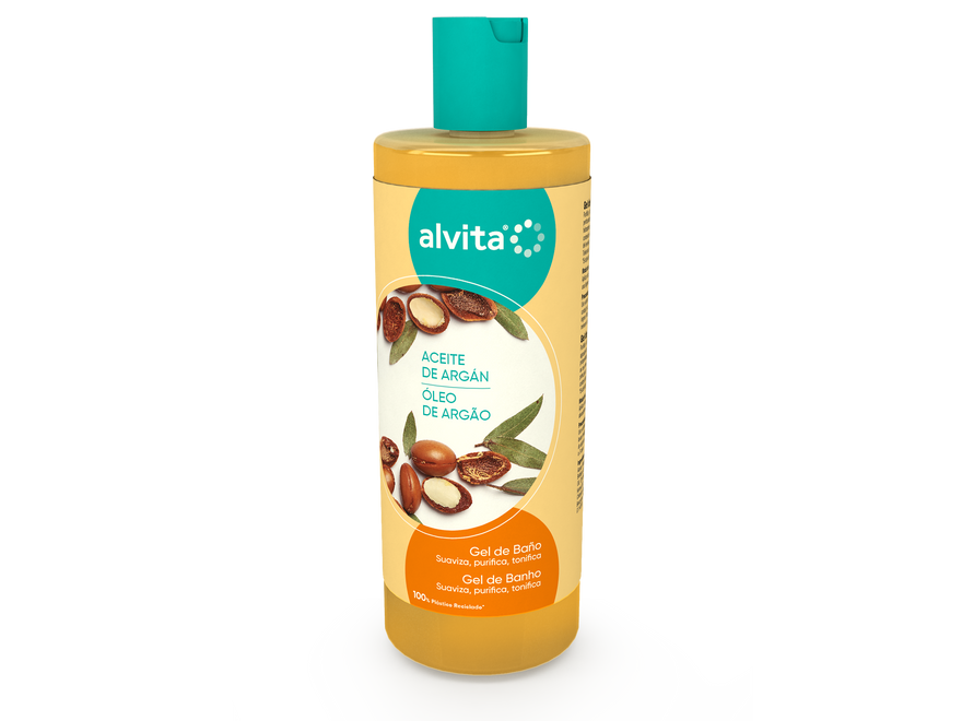 Alvita Gel de Banho Óleo de Argão 750ml 