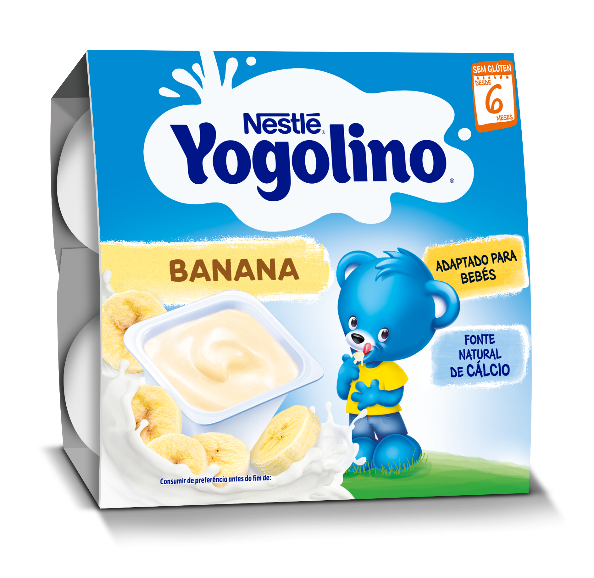 Nestlé Yogolino Banana 6M 4x100g