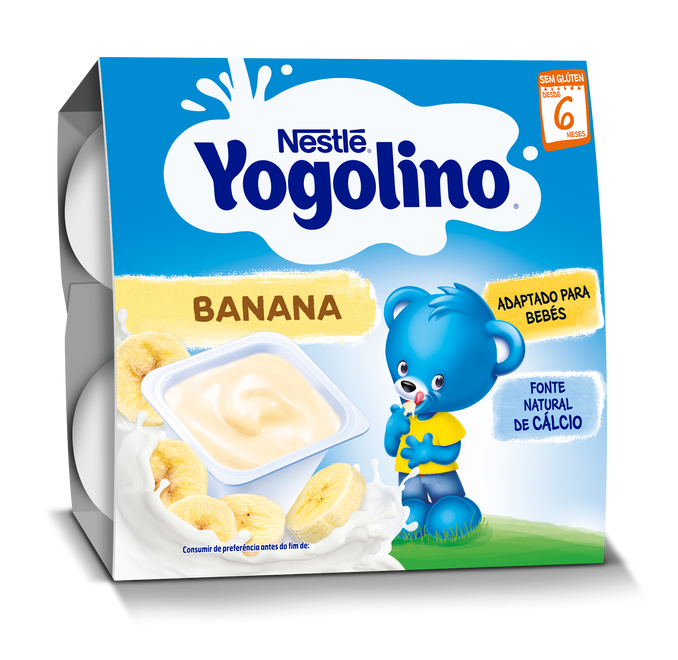 Nestlé Yogolino Banana 6M 4x100g