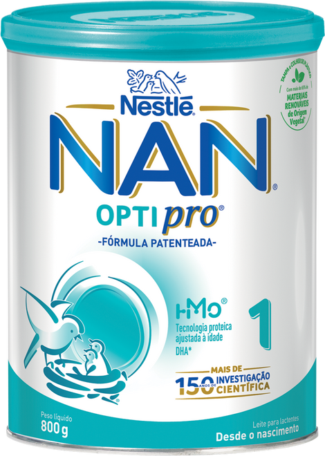 NAN Optipro 1 Leite Lactente 800g