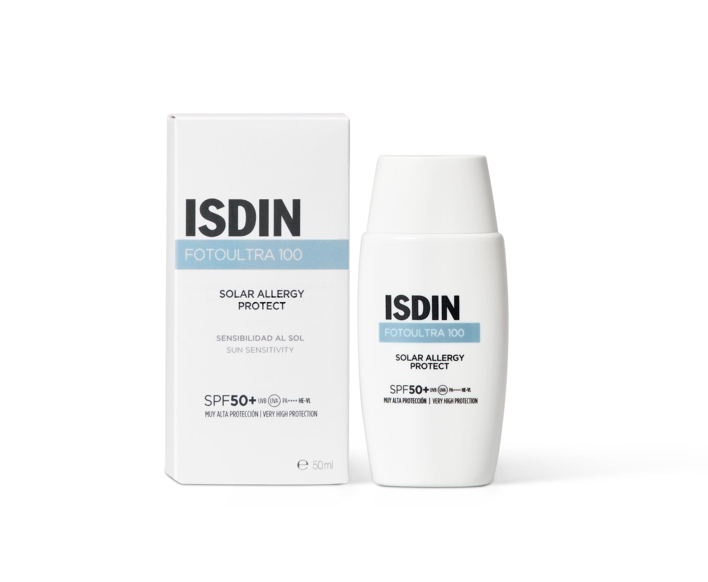 ISDIN FotoUltra Solar Allergy SPF100+ 50ML - Protetor solar para alergia ao sol