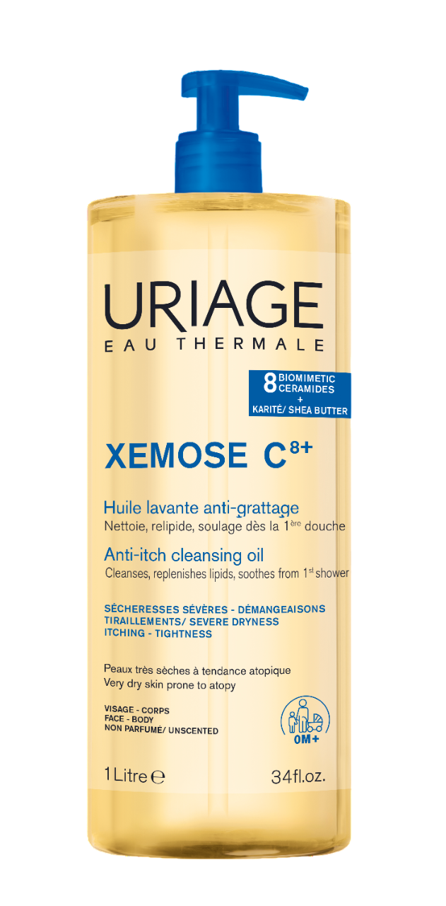 Uriage Xemose C8+ Óleo Lavante Apaziguador 1L