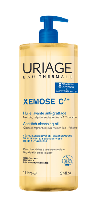 Uriage Xemose C8+ Óleo Lavante Apaziguador 1L