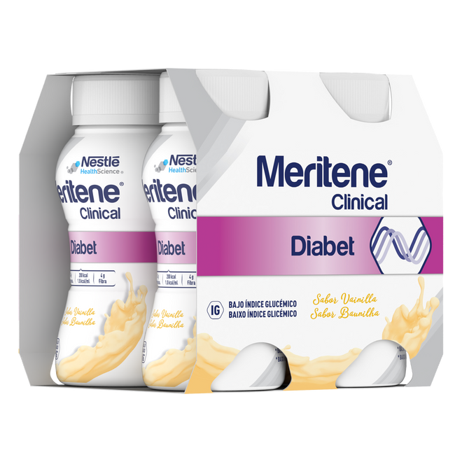 Meritene Clinical Diabet Baunilha 4x200ml