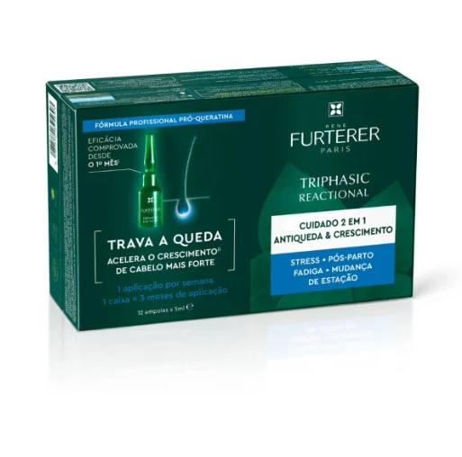 René Furterer Triphasic Anti-Queda Reacional 12 ampolas