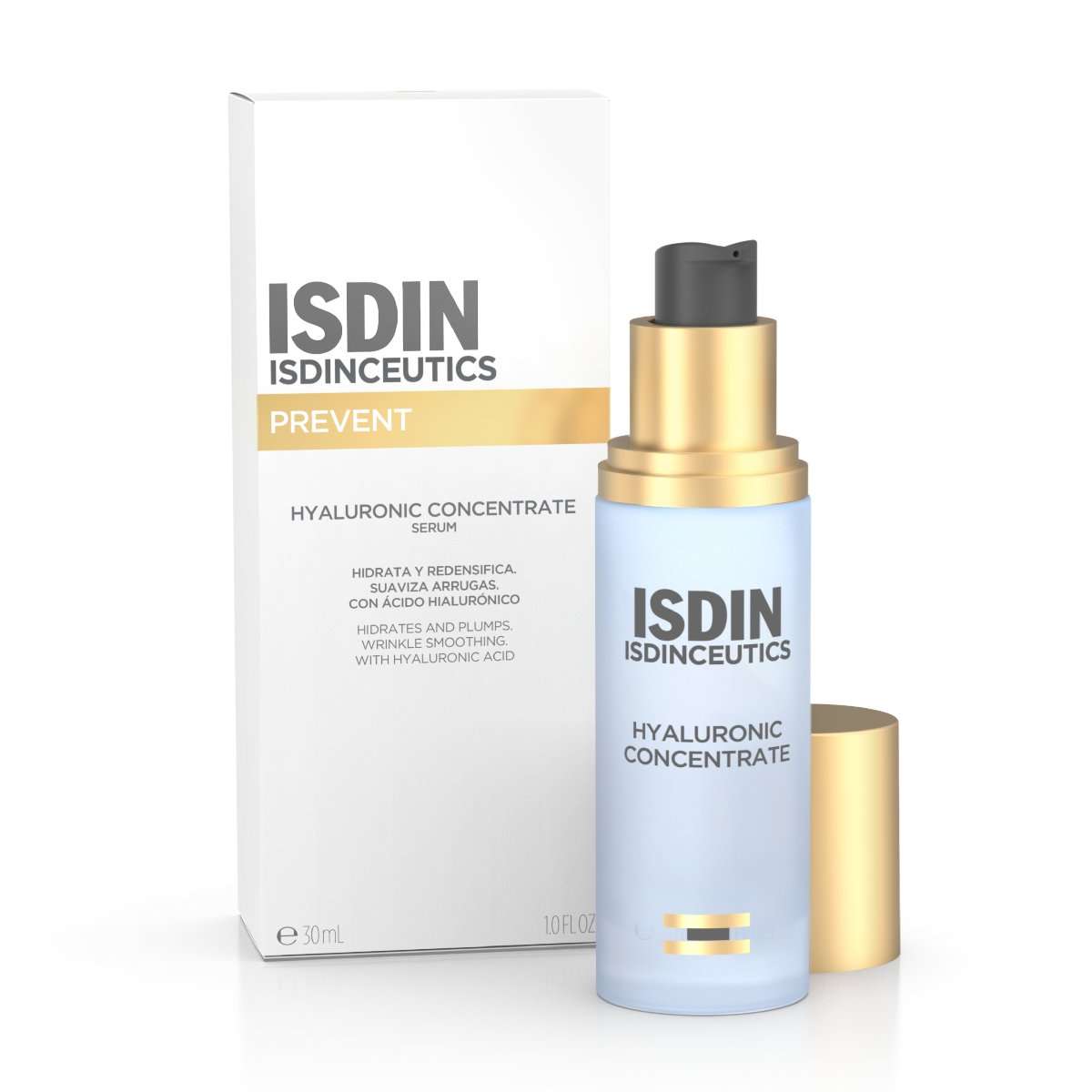 ISDIN Isdinceutics Hyaluronic Concentrate 30ML- Sérum hidratante ligeiro com ácido hialurónico
