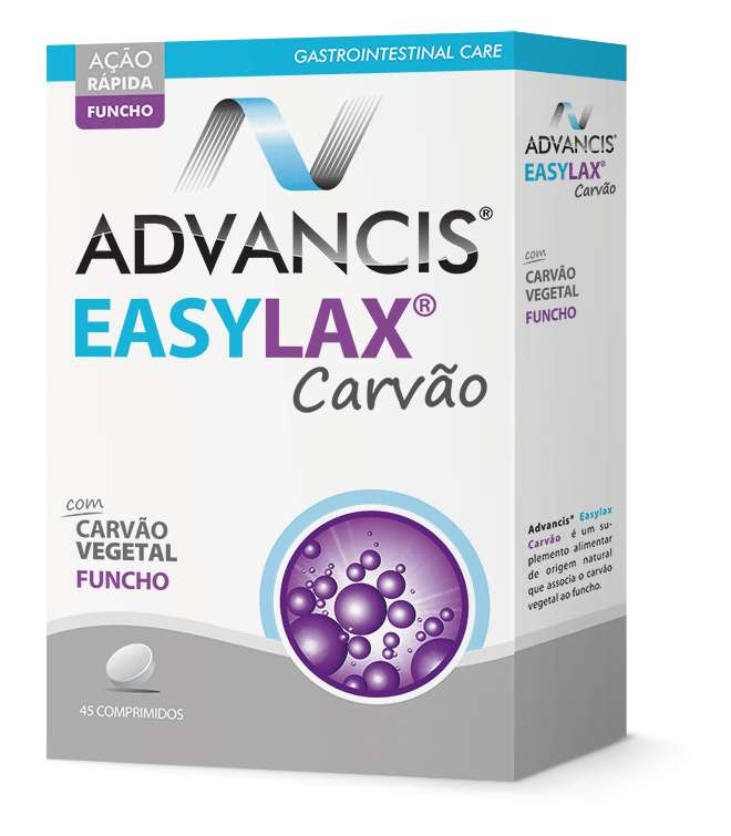 Advancis Easylax Carvão 45 comprimidos