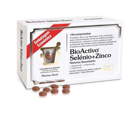 Bioactivo Selenio + Zinco Comprimidos x150