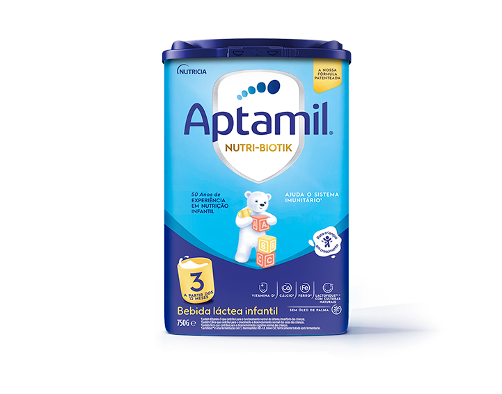 Aptamil Nutri-Biotik 3 Bebé Lactente 750g 12m+