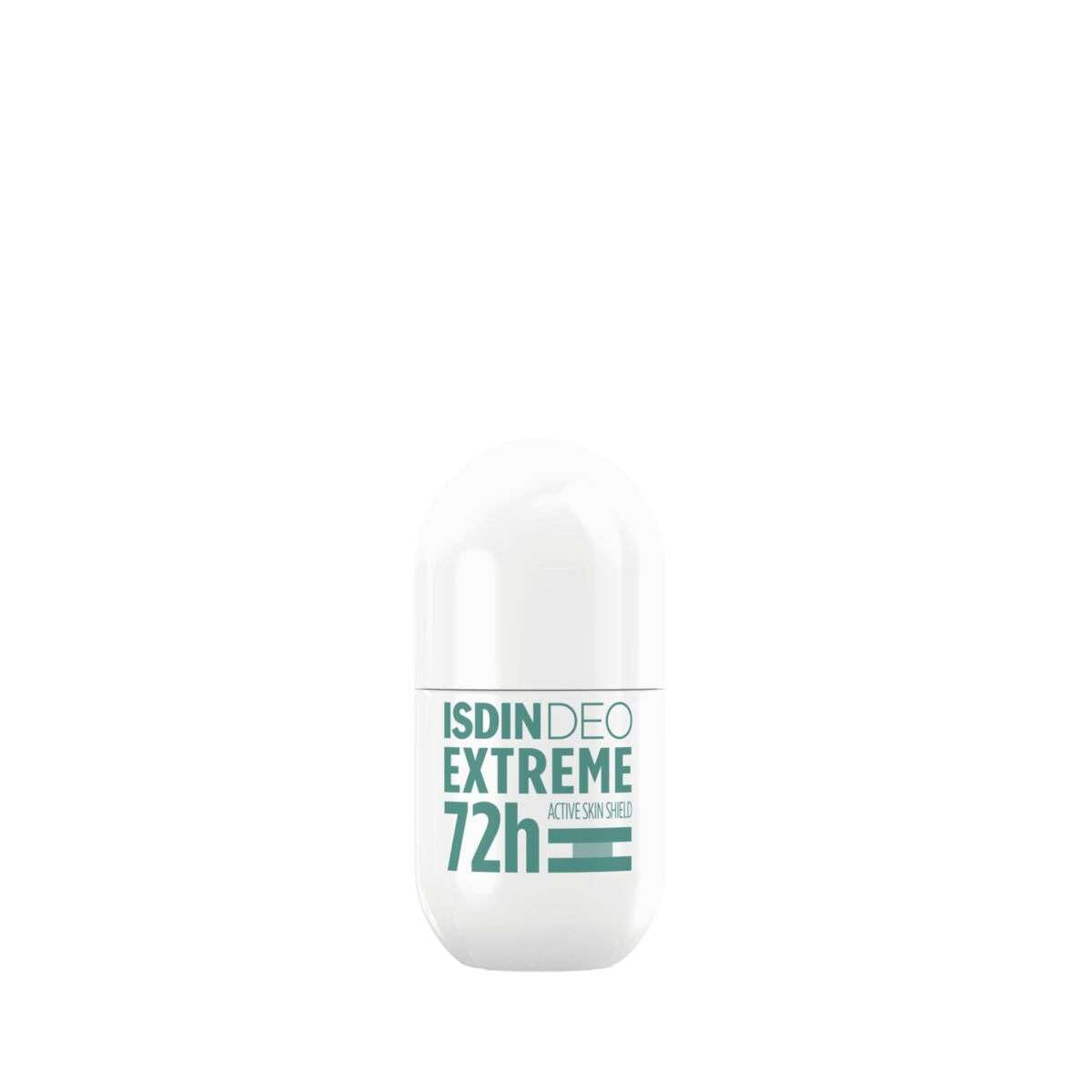 Isdin Deo Extreme 72H Roll On 50ML - Desodorizante antitranspirante sem álcool para transpiração excessiva