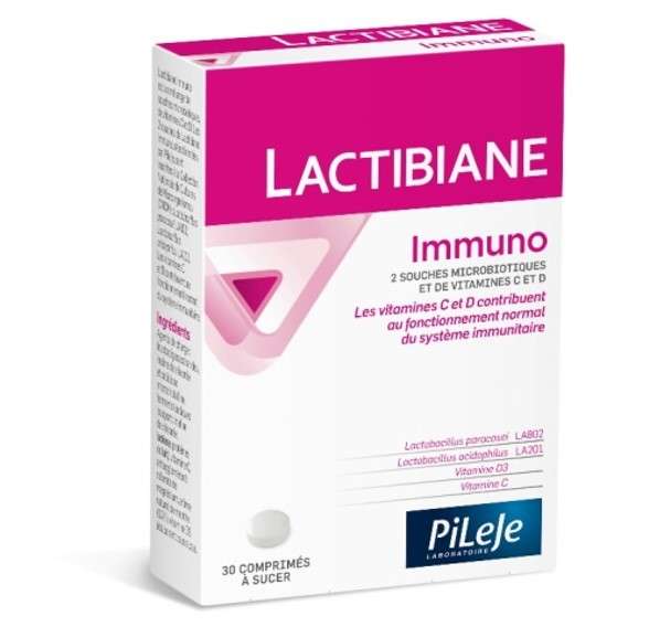 Pileje Lactibiane Immuno 30 Comprimidos