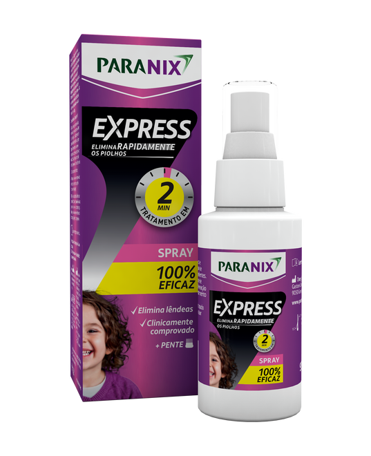 Paranix Express Spray Tratamento Piolhos 95Ml