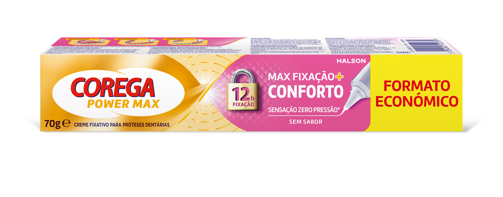 Corega Power Max Creme Fixador Máximo Conforto 70g