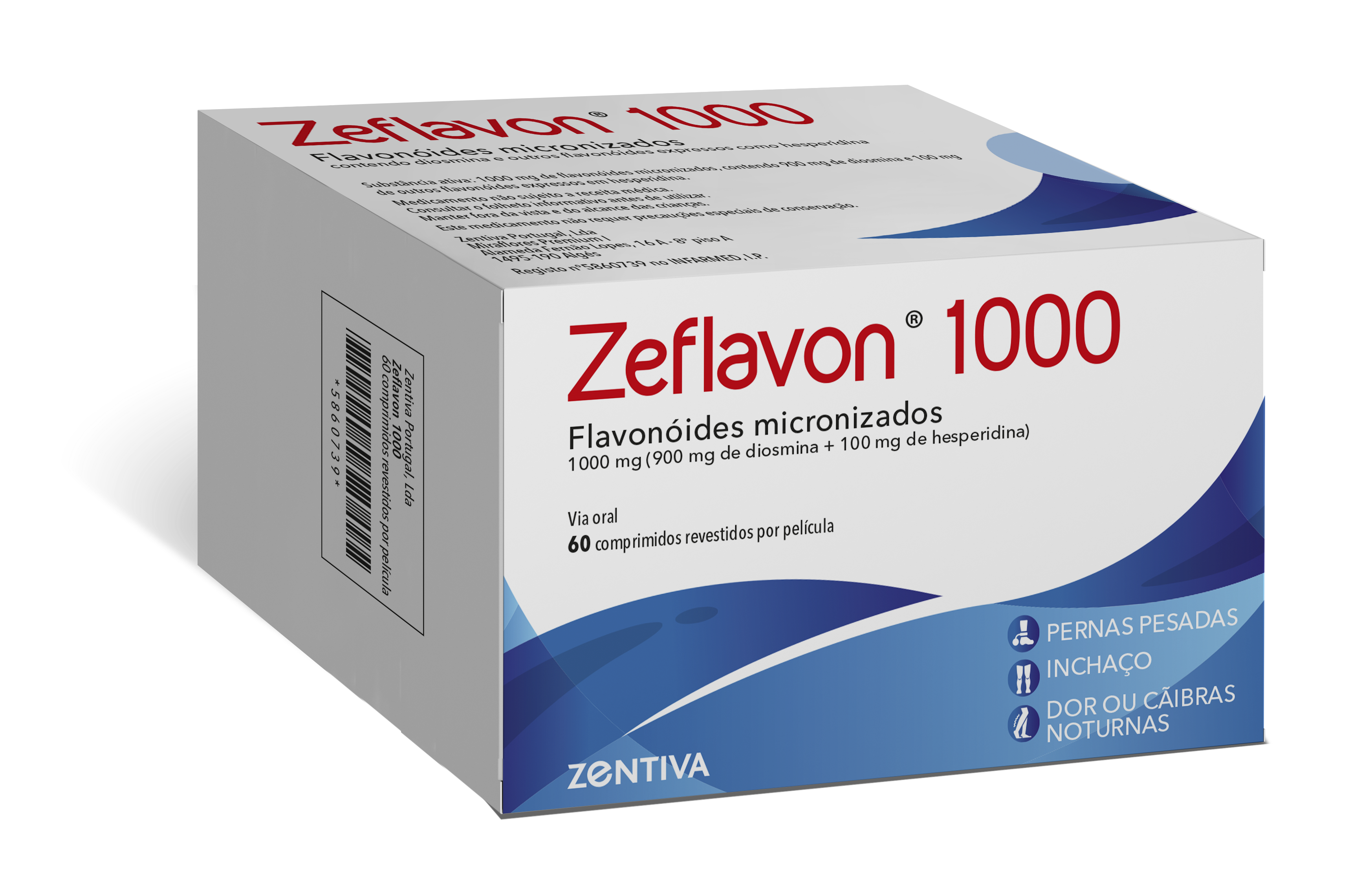 Zeflavon 1000mg 60 Comprimidos