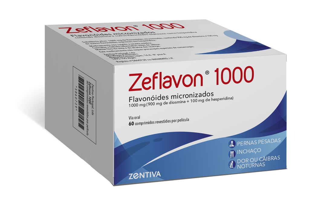 Zeflavon 1000mg 60 Comprimidos